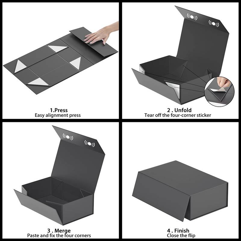 Folding Magnetic Closure Gift Box